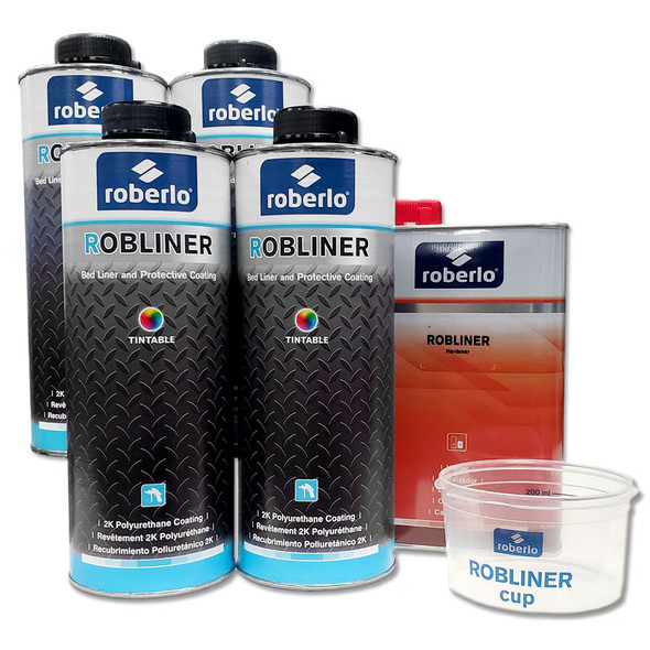 Robliner Bed Liner and Protective Coating, Tintable