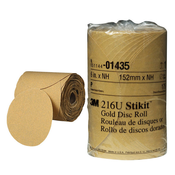 3M 01435, 320 grit, 6 inch, Sand Paper