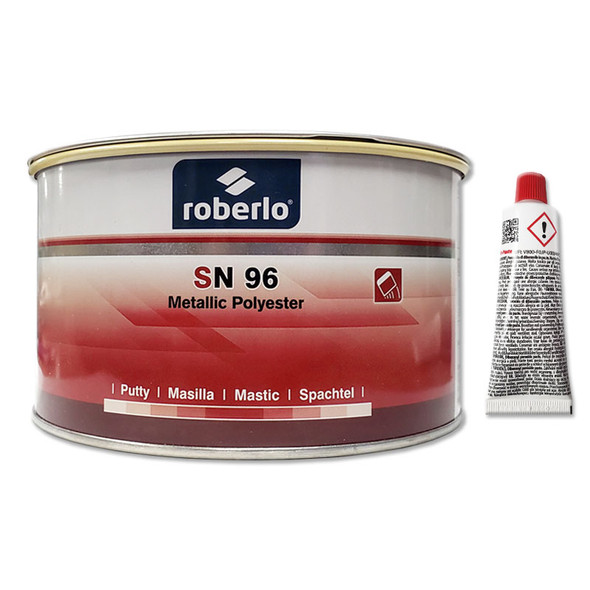 SN96 Metallic Polyester Putty with Hardener