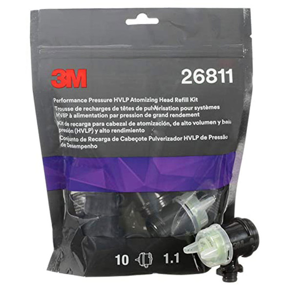 3M 26811, 1.1 Performance Pressure Atomizing Head Refill Kit