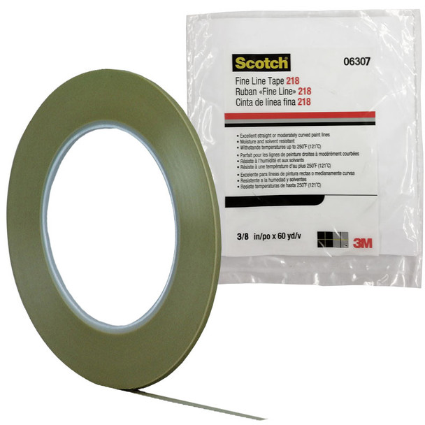 3M 06307, 3/16 Scotch Fine Line Tape