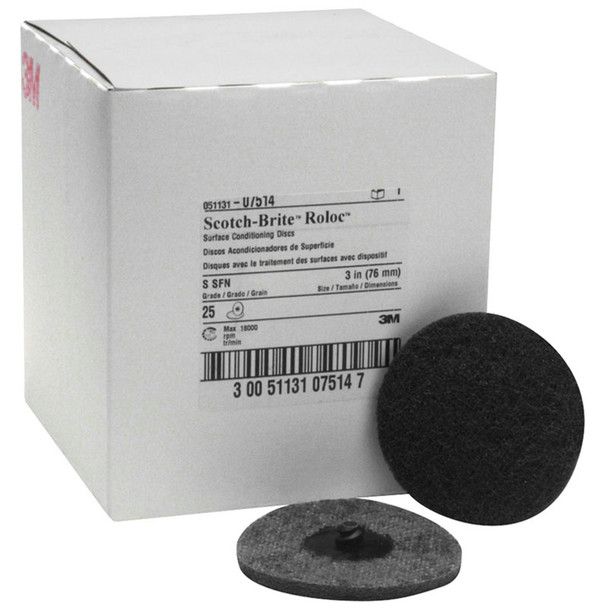 3M 07514, 3 inch, Super Fine, Scotch-Brite, Surface Conditioning Disc