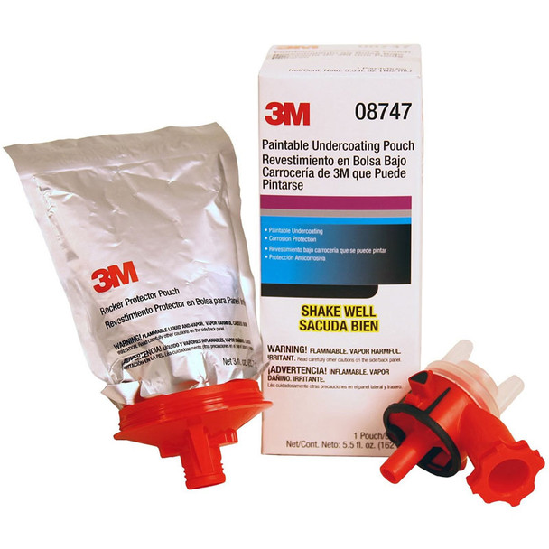 3M 08747, Paintable Undercoating Pouch