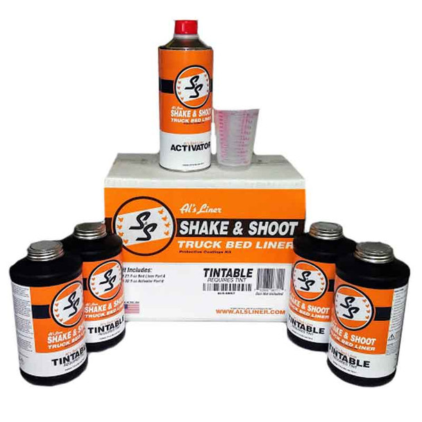 Al's Liner ALS-SNST Shake and Shoot Tintable Bedliner Kit