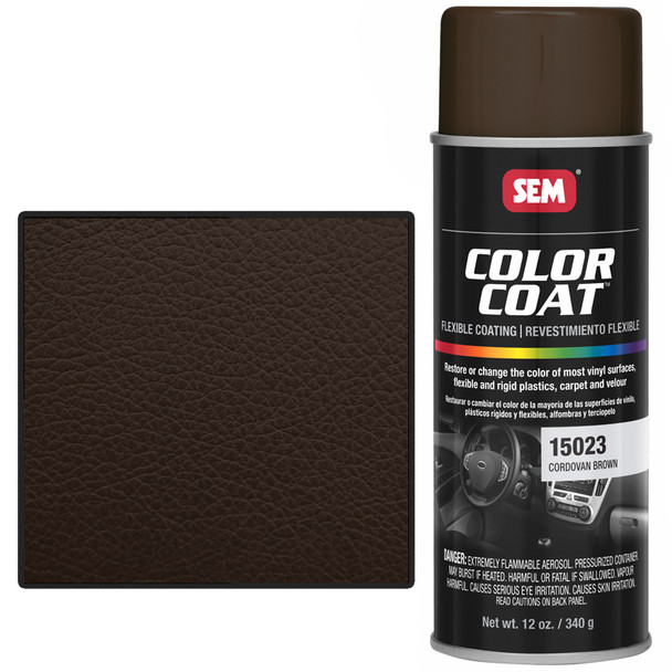 SEM 15023, Cordovan Brown, Color Coat Vinyl Paint