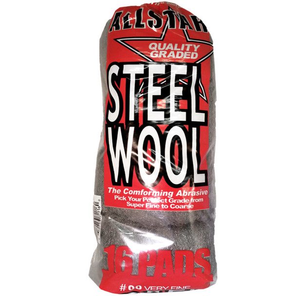 CWS 72016, '00' Steel Wool Pads