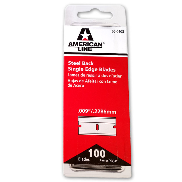 CWS MB100, Razor Blades, .009