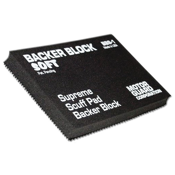 Motor Guard BBS-1, Backer Block, Soft