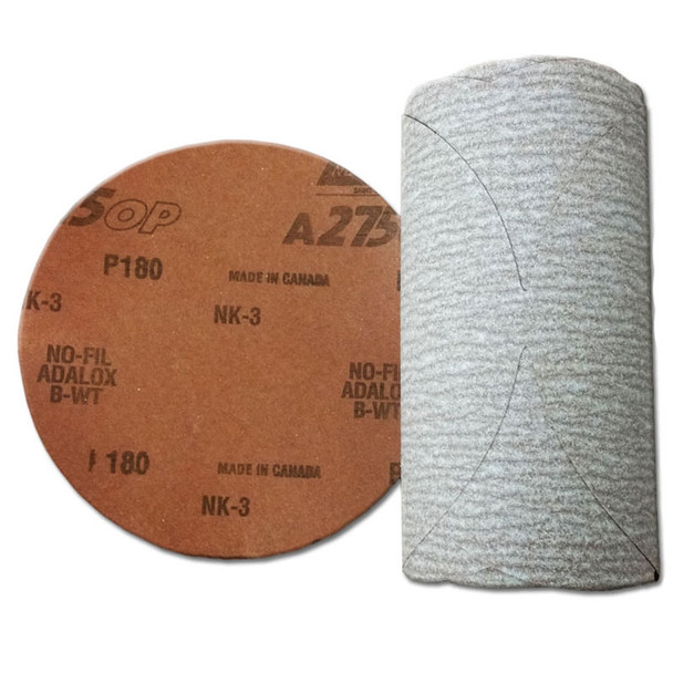 Norton 31477, 180 Grit, 6 inch, PSA, A275OP Sanding Discs