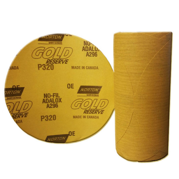 Norton 83822, 6 inch 320 Grit Gold Reserve PSA