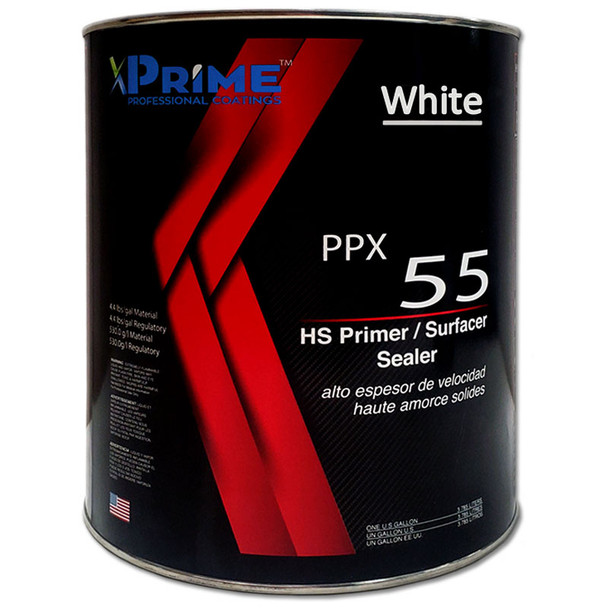 Prime PPX-55-W, High Solids Primer Surfacer and Sealer, White