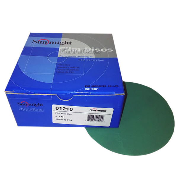 Sunmight 1210 5 inch 180G Velcro Film Disc