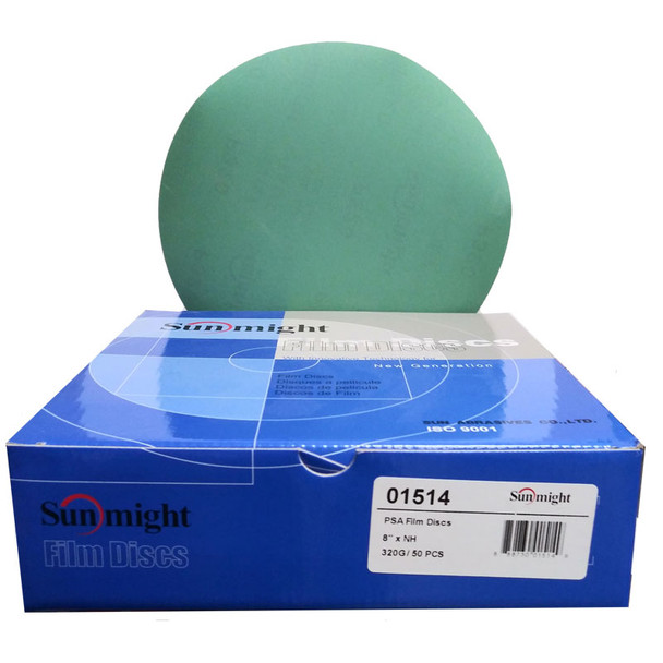 Sunmight 1514 8 inch 320 Grit PSA Film Disc