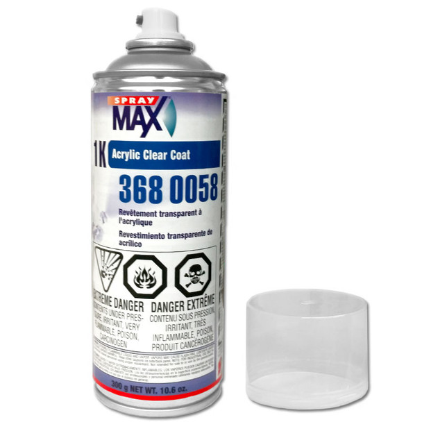SprayMax 3680058, 1K Acrylic Clearcoat