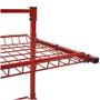 Close up of shelf on ITT SSPC-A, Parts Cart A, 2 Shelf Storage