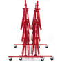 ITT SSPC-C, Parts Cart C, 6 Shelf Storage folded up