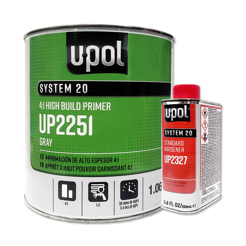 U-POL 4:1 Gray High Build Primer, 2251 - Picture 2 of 3