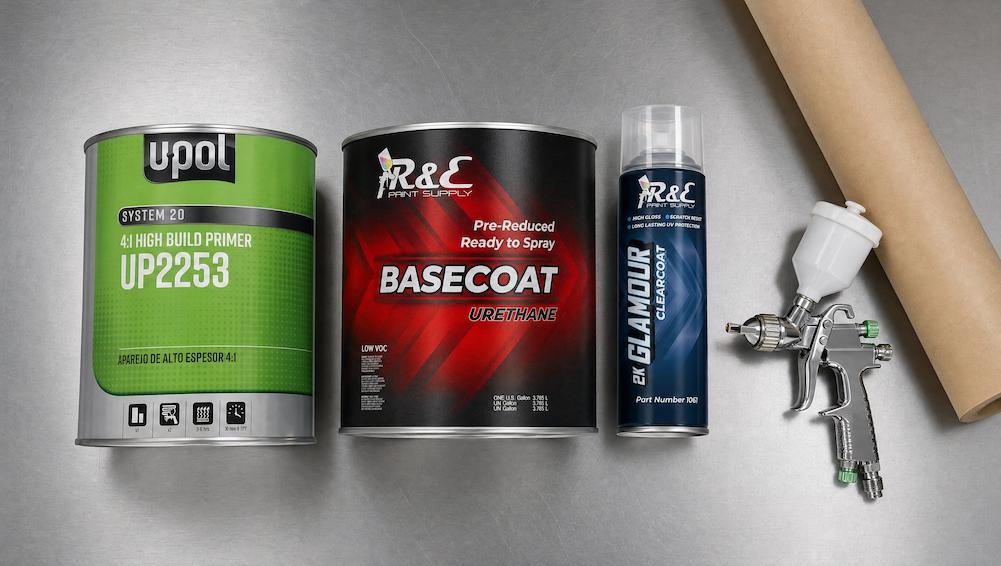 How Much Paint Do I Need to Paint My Car? - R & E Paint Supply