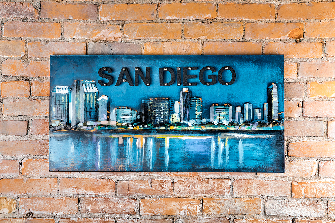 San Diego Padres City Connect Wall Art