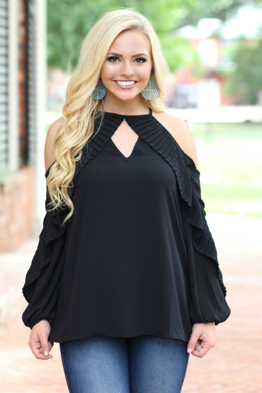 Girl's Getaway Shift top: Black - Lavish Boutique