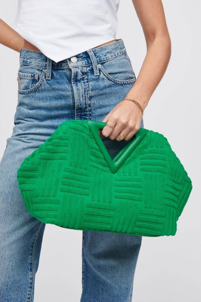 Kelly Green Clutch and Crossbody