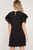 Look At Me Shift Dress: Black 