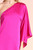 hot pink one shoulder dress 