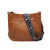 Leopard Strap Crossbody Bag: Tan  Leopard Strap Crossbody Bag: Tan
