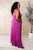 Social Graces Wide Leg Jumpsuit: Magenta  Social Graces Wide Leg Jumpsuit: Magenta