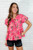 Floral Fling Puff Sleeve Top: Pink  Floral Fling Puff Sleeve Top: Pink