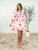 Destination Unknown Floral Dress: Ivory 