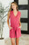 V-Neck Romper: Rose  V-Neck Romper: Rose