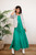 Venetian Coast Dress: Green