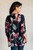 Float On Floral Top: Navy  Float On Floral Top: Navy