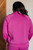 Hamptons Travel Half Zip Pullover: Magenta 