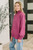 Right To The Core High Neck Pullover: Light Plum 