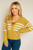 On Top of the World Striped Cardigan: Honey 