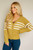 On Top of the World Striped Cardigan: Honey 