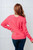 Very Understandable V-Neck Sweater: Pink