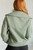Winter is Coming Fleece Collared Pullover: Light Green 