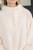 Fluffy Flurry Snap Button Pullover: Ivory 