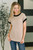 Sure Seems Sweet Contrast Trim Sleeveless Sweater: Taupe/Black 