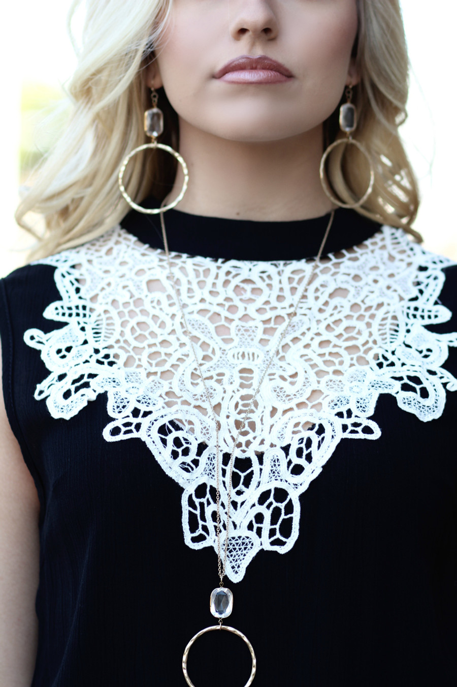 Good Vibes Top: Black 