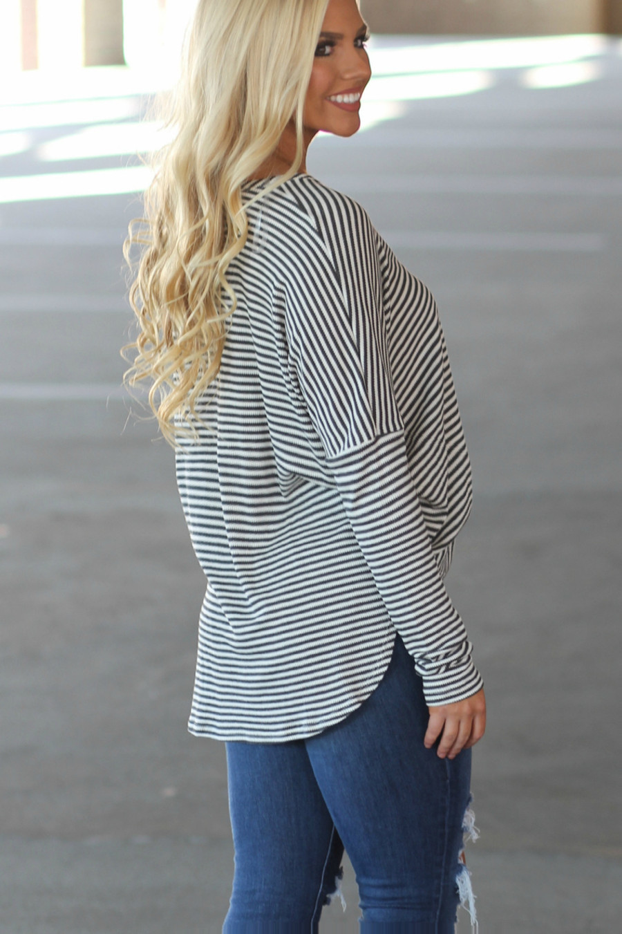 Thermal Tie Top: Olive 