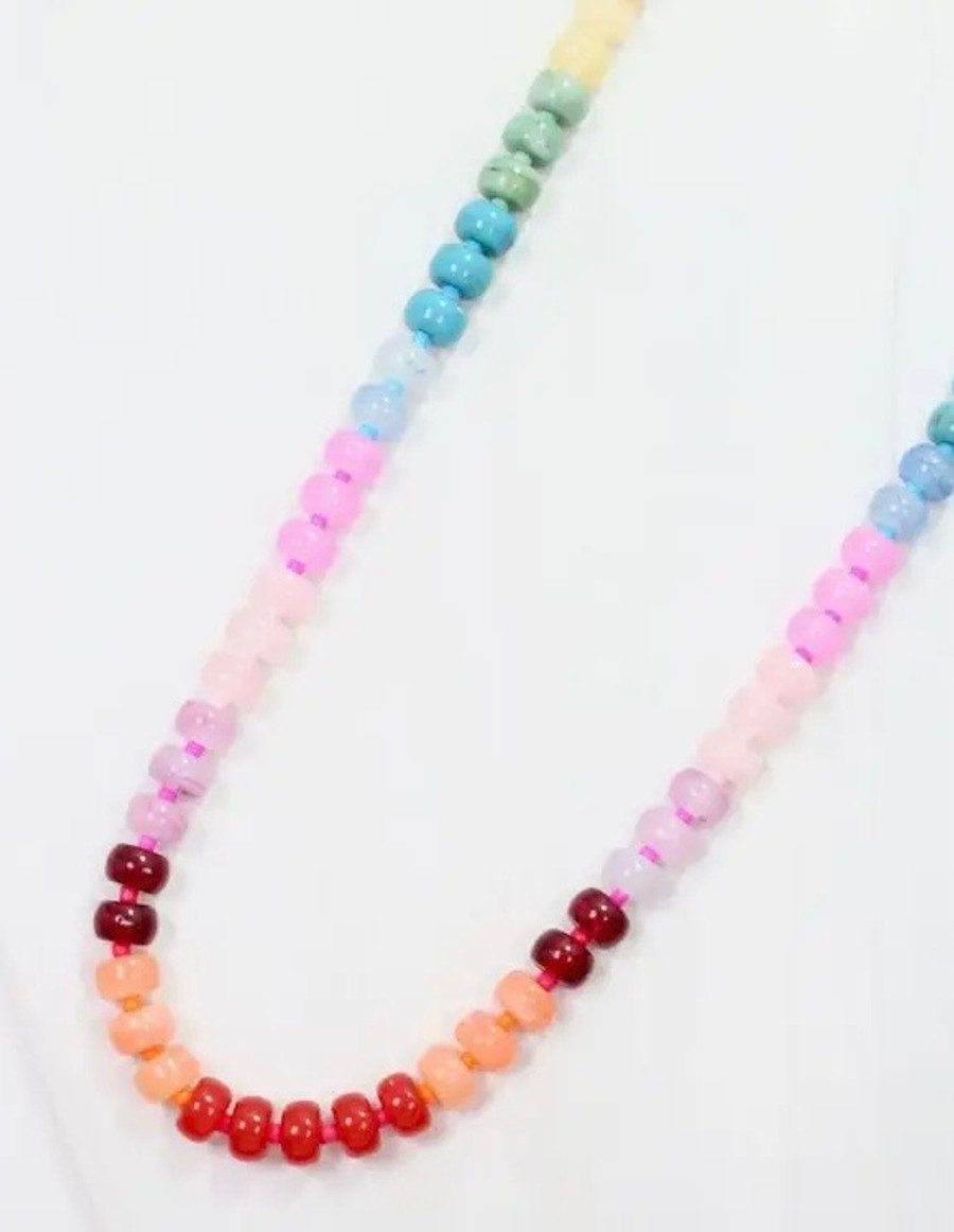 Costa Rica Beaded Necklace: Multi