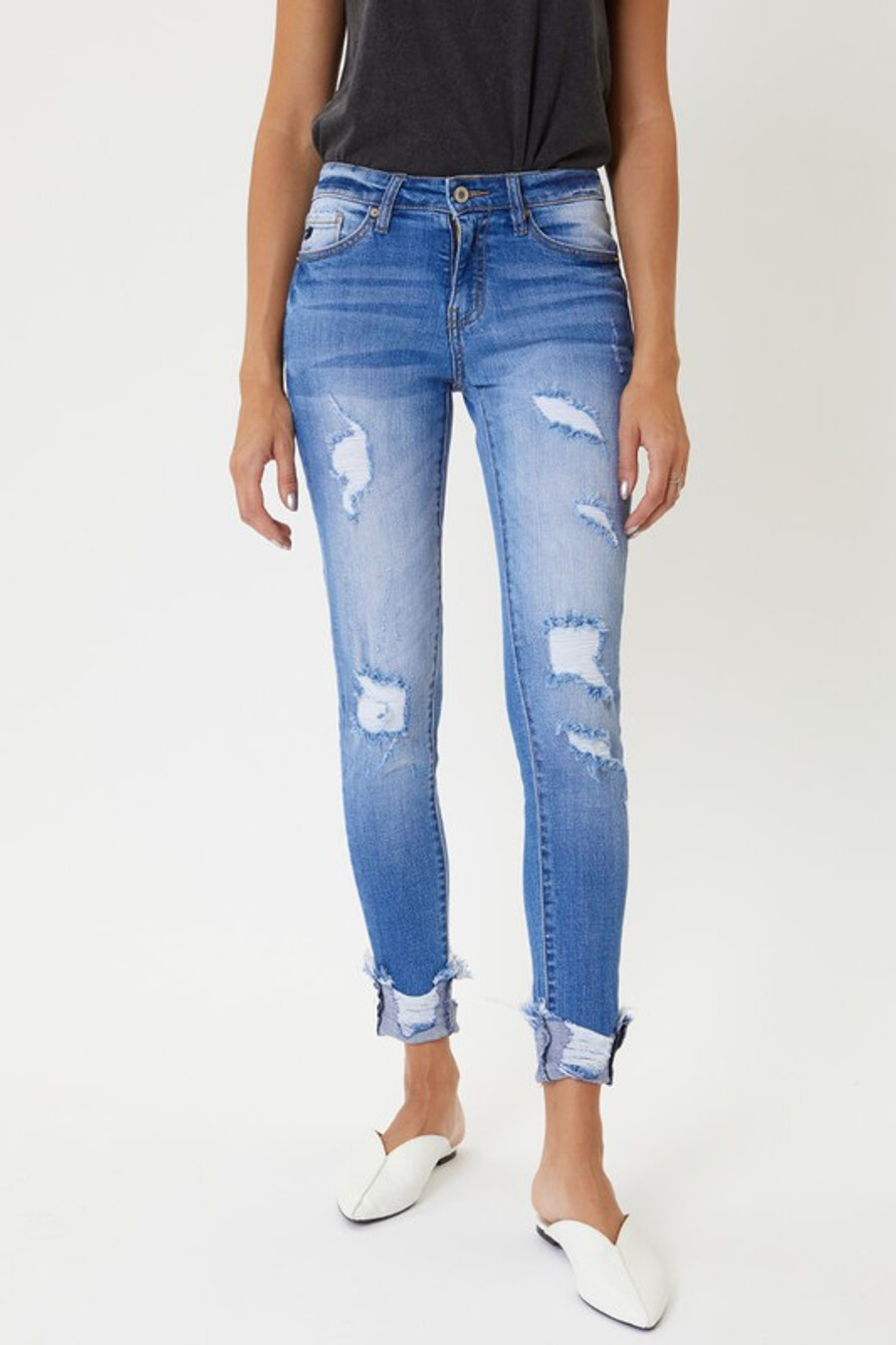 Kancan Jeans: Ellison Medium Wash
