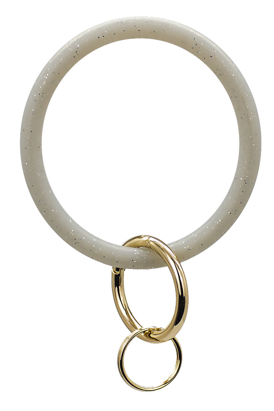 Bamboo Bangle Bracelet Key Ring