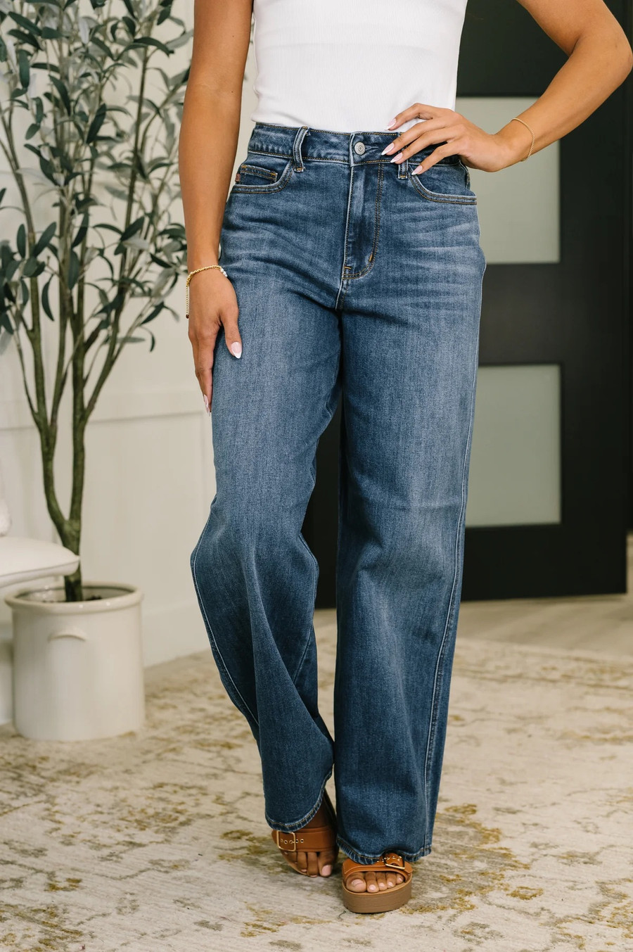 Marie Boyfriend Jeans: Denim 