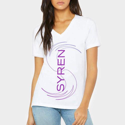 Syren Gradient V-Neck T-shirt
