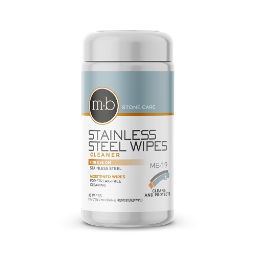 Stainless Steel Wipes I Stainless Steel Cleaner I MB Stone